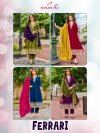 Ferrari By Aanchi Vichitra Silk Anarakali Set
